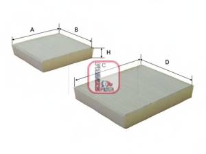 SOFIMA S 3143 C Фильтр, воздух во внутренно
