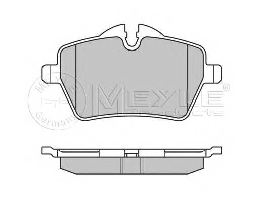 MEYLE 025 239 8418 Комплект тормозных колодок... MEYLE 025 239 8418 Комплект тормозных колодок...