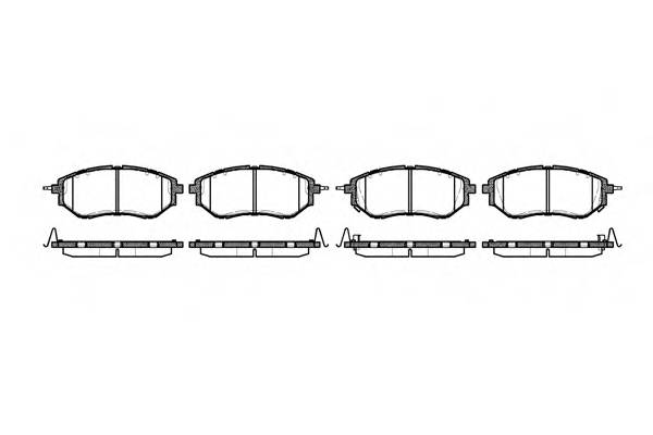 ROADHOUSE 21137.02 Комплект тормозных колодок... ROADHOUSE 21137.02 Комплект тормозных колодок...