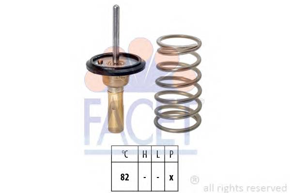 FACET 7.8823S Термостат, охлаждающая жид