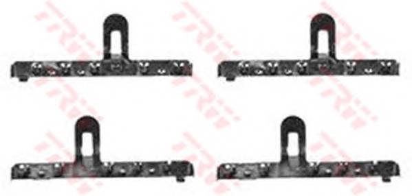 TRW PFK206 Комплектующие, колодки дис�