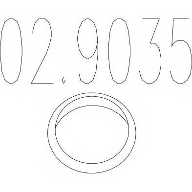 MTS 02.9035 Уплотнительное кольцо, тру�