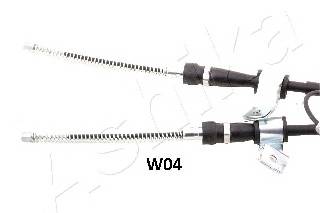 ASHIKA 131-0W-W04 Трос, стояночная тормозная 