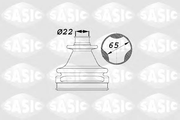 SASIC 1906012 Комплект пылника, приводно