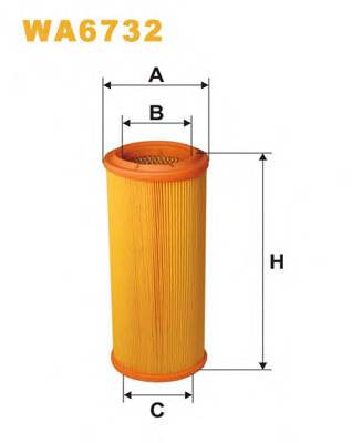 WIX FILTERS WA6732 Воздушный фильтр
