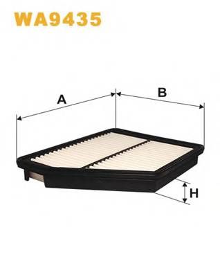 WIX FILTERS WA9435 Воздушный фильтр WIX FILTERS WA9435 Воздушный фильтр