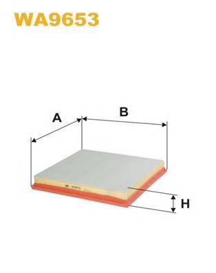 WIX FILTERS WA9653 Воздушный фильтр