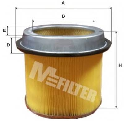 MFILTER A254 Фильтр воздушный HYUNDAI Lantra, So