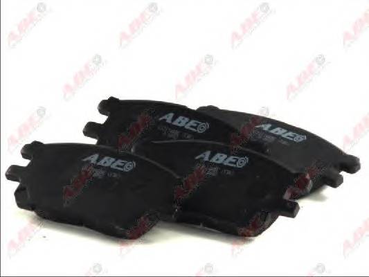 ABE C12114ABE Комплект гальмівних колодо...