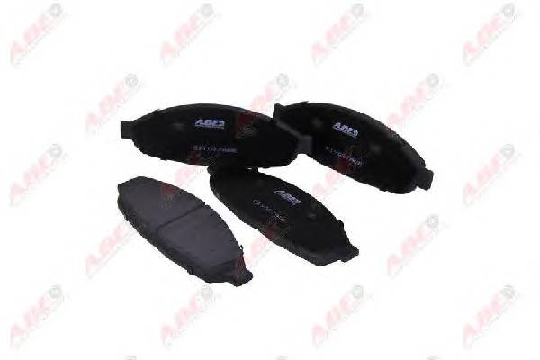 ABE C1Y027ABE Комплект тормозных колодок