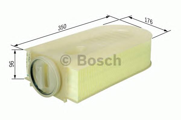 BOSCH F 026 400 133 Воздушный фильтр