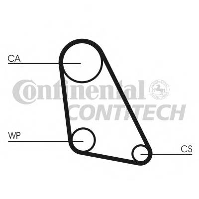 CONTITECH CT534 Ремень ГРМ CONTITECH CT534 Ремень ГРМ