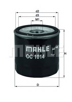 KNECHT OC 1014 Масляный фильтр KNECHT OC 1014 Масляный фильтр