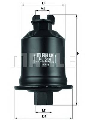KNECHT KL 514 Паливний фільтр KNECHT KL 514 Паливний фільтр
