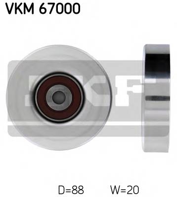 SKF VKM 67000 Паразитный / ведущий ролик, ... SKF VKM 67000 Паразитный / ведущий ролик, ...
