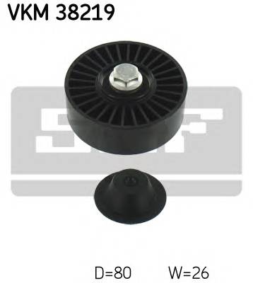 SKF VKM 38219 Паразитный / ведущий ролик, 