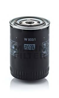 MANN-FILTER W 933/1 Масляний фільтр MANN-FILTER W 933/1 Масляний фільтр