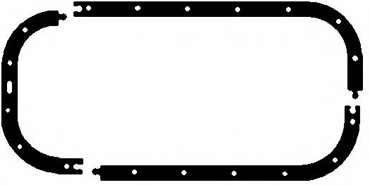 ELRING 599.972 Прокладка, маслянный поддо