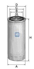 UFI 24.308.00 Топливный фильтр UFI 24.308.00 Топливный фильтр