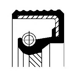 CORTECO 20019853B Уплотняющее кольцо, коленч