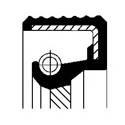 CORTECO 15025578B Уплотняющее кольцо, коленч