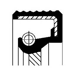 CORTECO 01027763B Уплотняющее кольцо, коленч