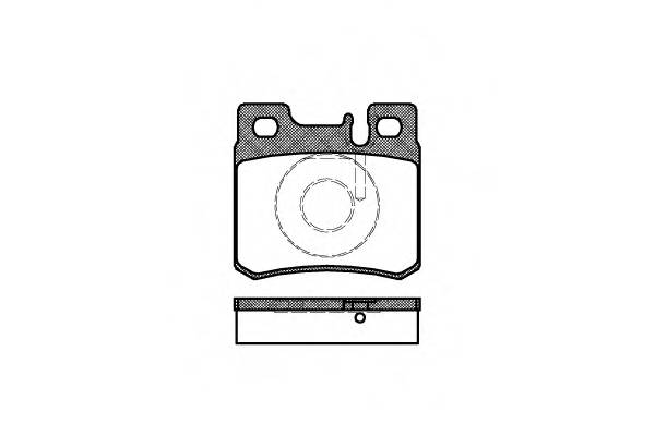 ROADHOUSE 2282.20 Комплект тормозных колодок...