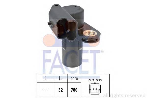 FACET 9.0553 Датчик імпульсів; Датчик ім... FACET 9.0553 Датчик імпульсів; Датчик ім...