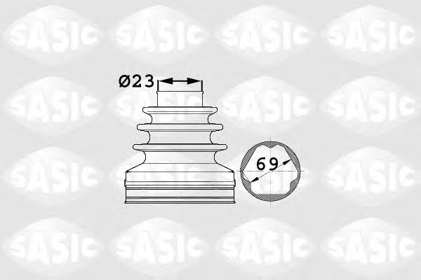 SASIC 1906024 Комплект пылника, приводно... SASIC 1906024 Комплект пылника, приводно...