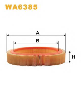 WIX FILTERS WA6385 Воздушный фильтр WIX FILTERS WA6385 Воздушный фильтр