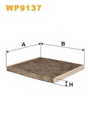 WIX FILTERS WP9137 Фільтр, повітря у внутрішнь...