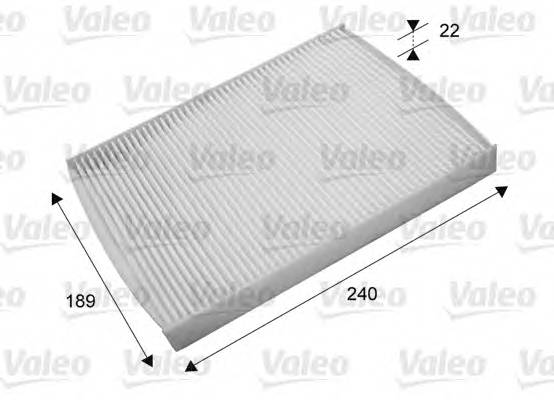 VALEO 715660 Фильтр, воздух во внутренно... VALEO 715660 Фильтр, воздух во внутренно...