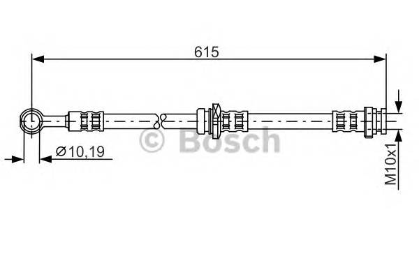 BOSCH 1 987 476 997 Тормозной шланг BOSCH 1 987 476 997 Тормозной шланг