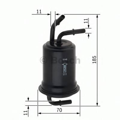 BOSCH 0 450 905 970 Топливный фильтр
