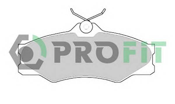 PROFIT 5000-0517 Колодки гальмівні дискові PROFIT 5000-0517 Колодки гальмівні дискові