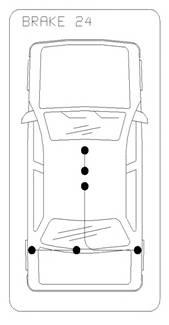 COFLE 491.12 Трос стояночного гальма COFLE 491.12 Трос стояночного гальма