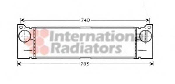 VAN WEZEL 30004370 Интеркулер VAN WEZEL 30004370 Интеркулер