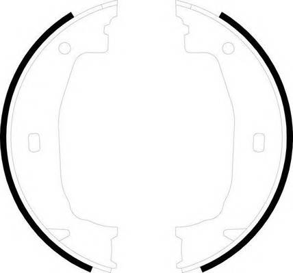 FERODO FSB592 Комплект тормозных колодок