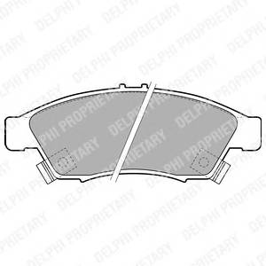 DELPHI LP1739 Комплект тормозных колодок... DELPHI LP1739 Комплект тормозных колодок...