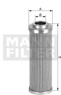 MANN-FILTER HD 414/2 Фильтр, Гидравлическая сис�...