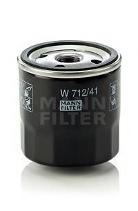 MANN-FILTER W 712/41 Масляний фільтр MANN-FILTER W 712/41 Масляний фільтр