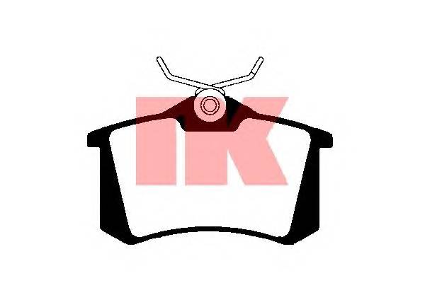 NK 229970 Комплект тормозных колодок