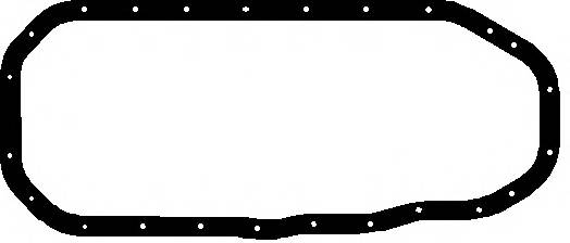 ELRING 107.256 Прокладка, маслянный поддо