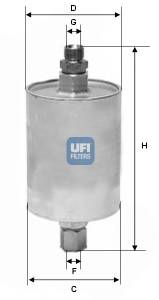 UFI 3157500 Паливний фільтр UFI 3157500 Паливний фільтр