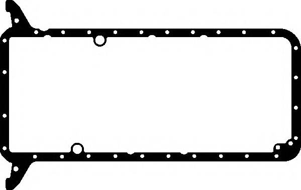 ELRING 496.242 Прокладка, маслянный поддо