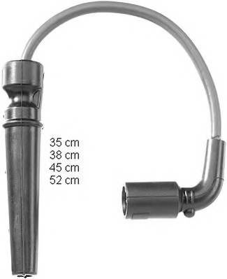 BERU ZEF1129 Комплект проводов зажигани