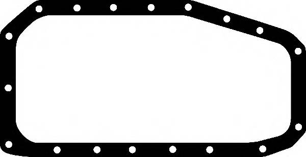 CORTECO 423853P Прокладка, маслянный поддо