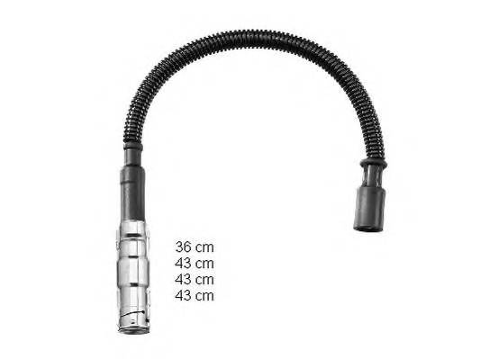BERU ZEF1556 Комплект проводов зажигани