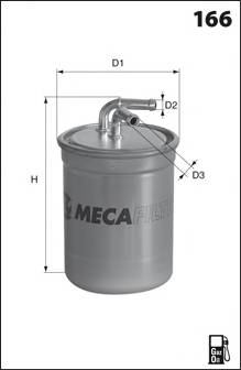 MECAFILTER ELG5420 Паливний фільтр MECAFILTER ELG5420 Паливний фільтр