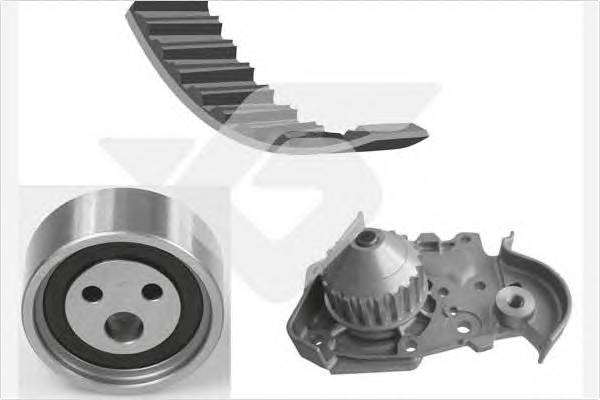 HUTCHINSON KH127WP29 ZESTAW ROZRZDU Z POMP WODY DACIA